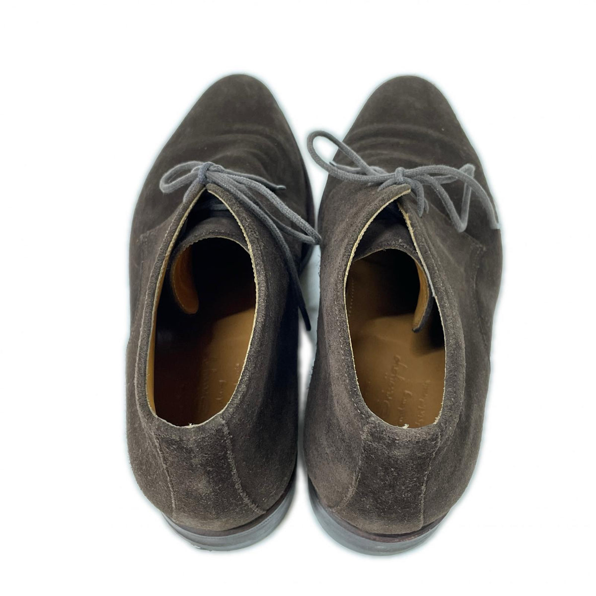JALAN SRIWIJAYA Suede Chukka Boots Dark Brown Size 6