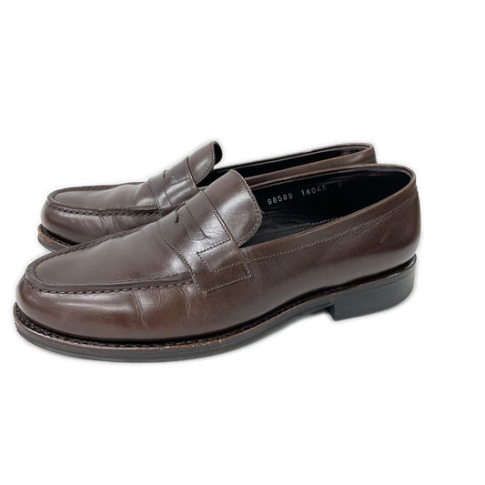 JALAN SRIWIJAYA BEAMS LIGHTS Exclusive Dark Brown Loafers Size 6 1/2