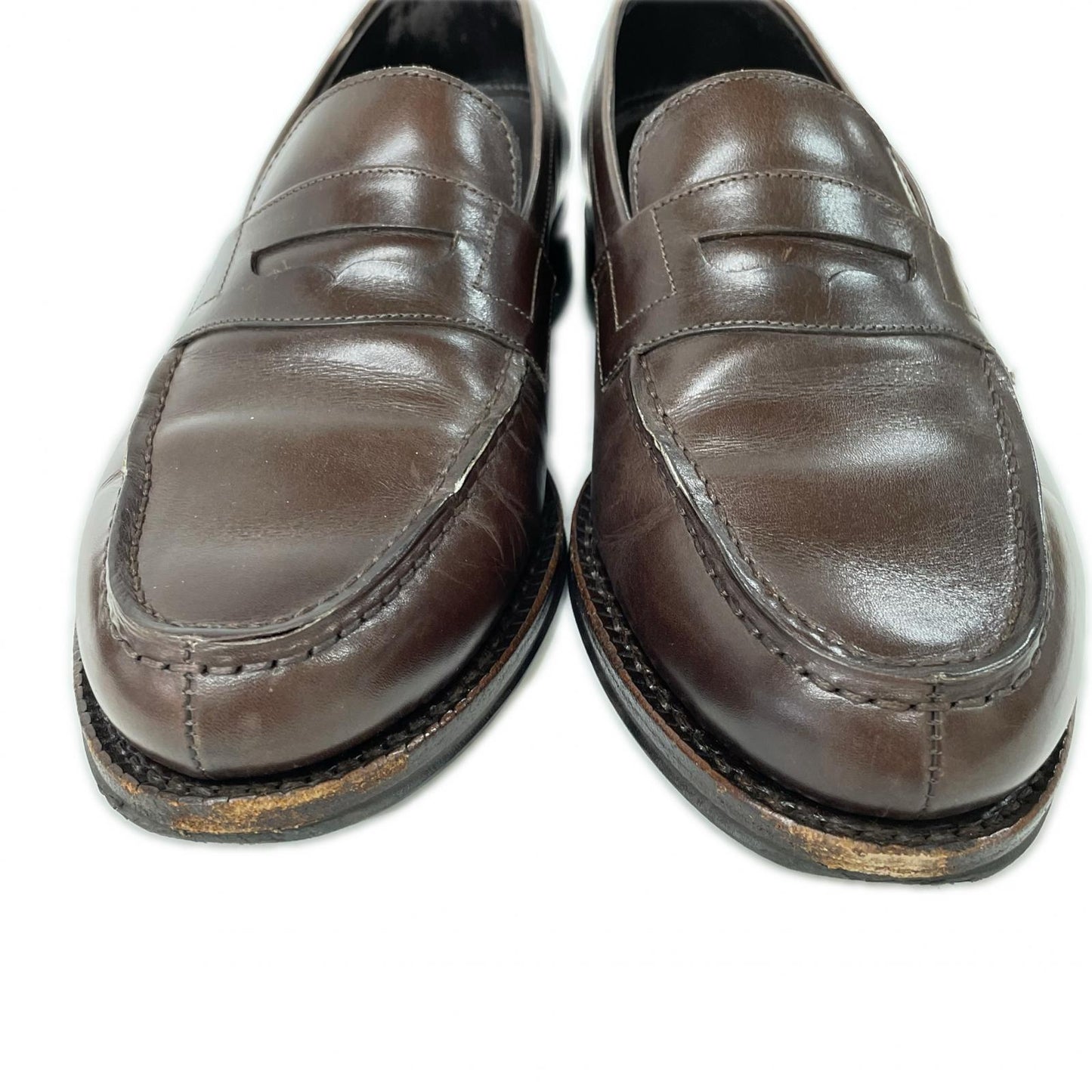 JALAN SRIWIJAYA BEAMS LIGHTS Exclusive Dark Brown Loafers Size 6 1/2
