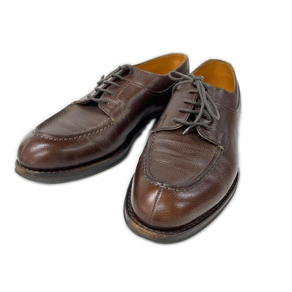 JALAN SRIWIJAYA U-Tip Derby Sneakers Dark Brown Size EU 38
