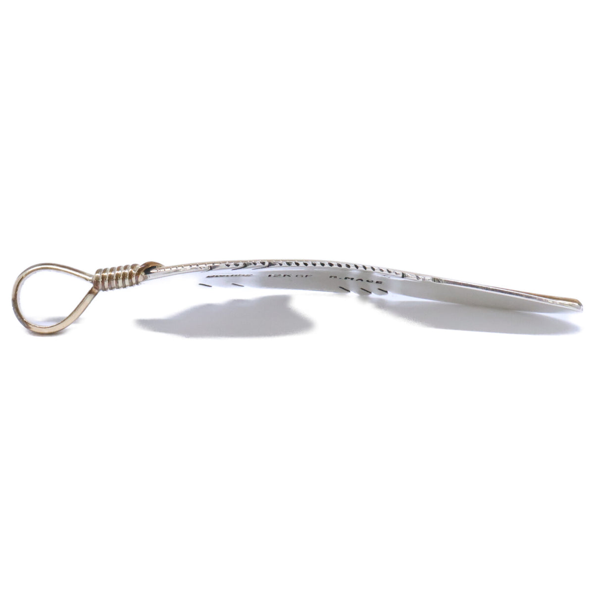 HARVEY MACE Sterling 12KGF Pendant Silver/Gold Size ONE SIZE