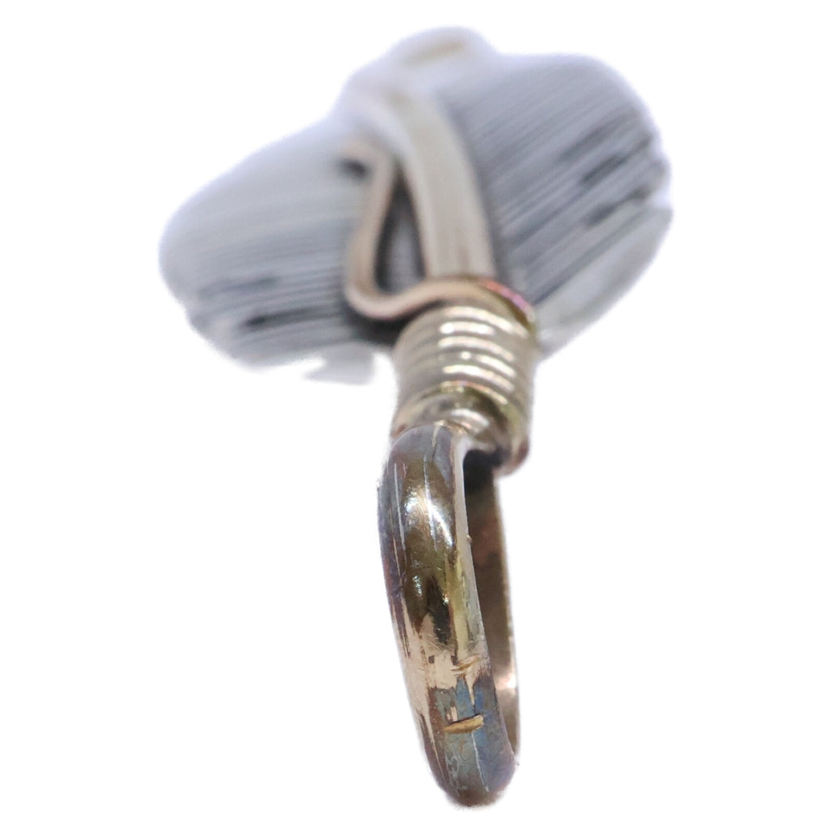 HARVEY MACE Sterling 12KGF Pendant Silver/Gold Size ONE SIZE