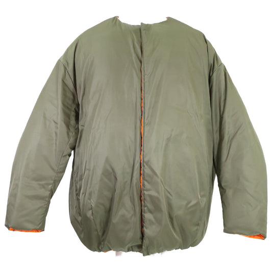 PRADA RE-NYLON SGC355 Bomber Khaki/Orange Size M
