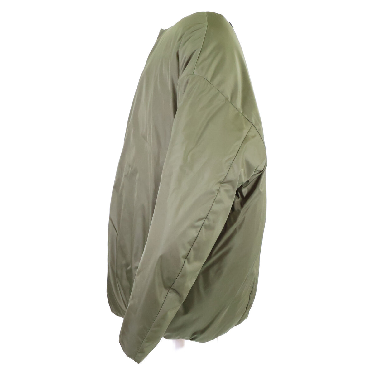 PRADA RE-NYLON SGC355 Bomber Khaki/Orange Size M