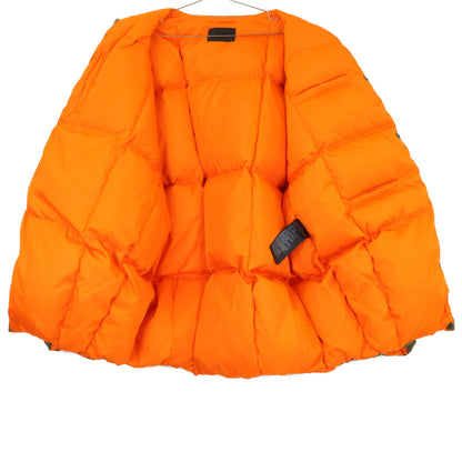 PRADA RE-NYLON SGC355 Bomber Khaki/Orange Size M
