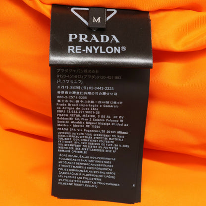 PRADA RE-NYLON SGC355 Bomber Khaki/Orange Size M