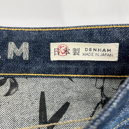 DENHAM RAZOR MIJ Indigo Denim Jeans Size 28