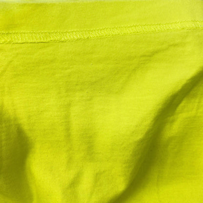 BALENCIAGA 23 PARIS SOCCER T-Shirt Yellow Size L
