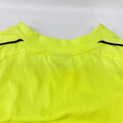 BALENCIAGA 23 PARIS SOCCER T-Shirt Yellow Size L