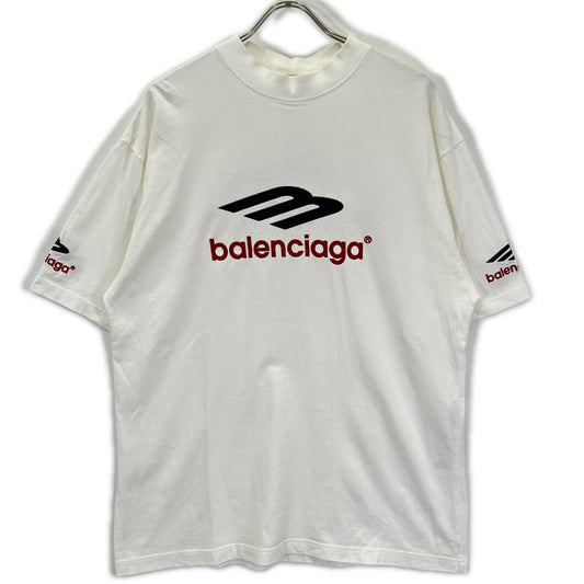 BALENCIAGA 23 3B Sports Icon T-Shirt White Size S