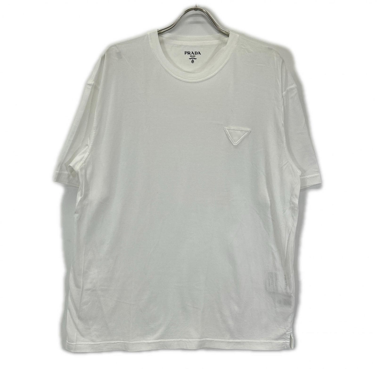 PRADA 22 Cotton T-Shirt White Size XL