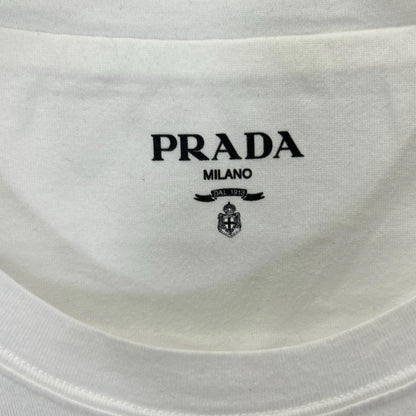 PRADA 22 Cotton T-Shirt White Size XL