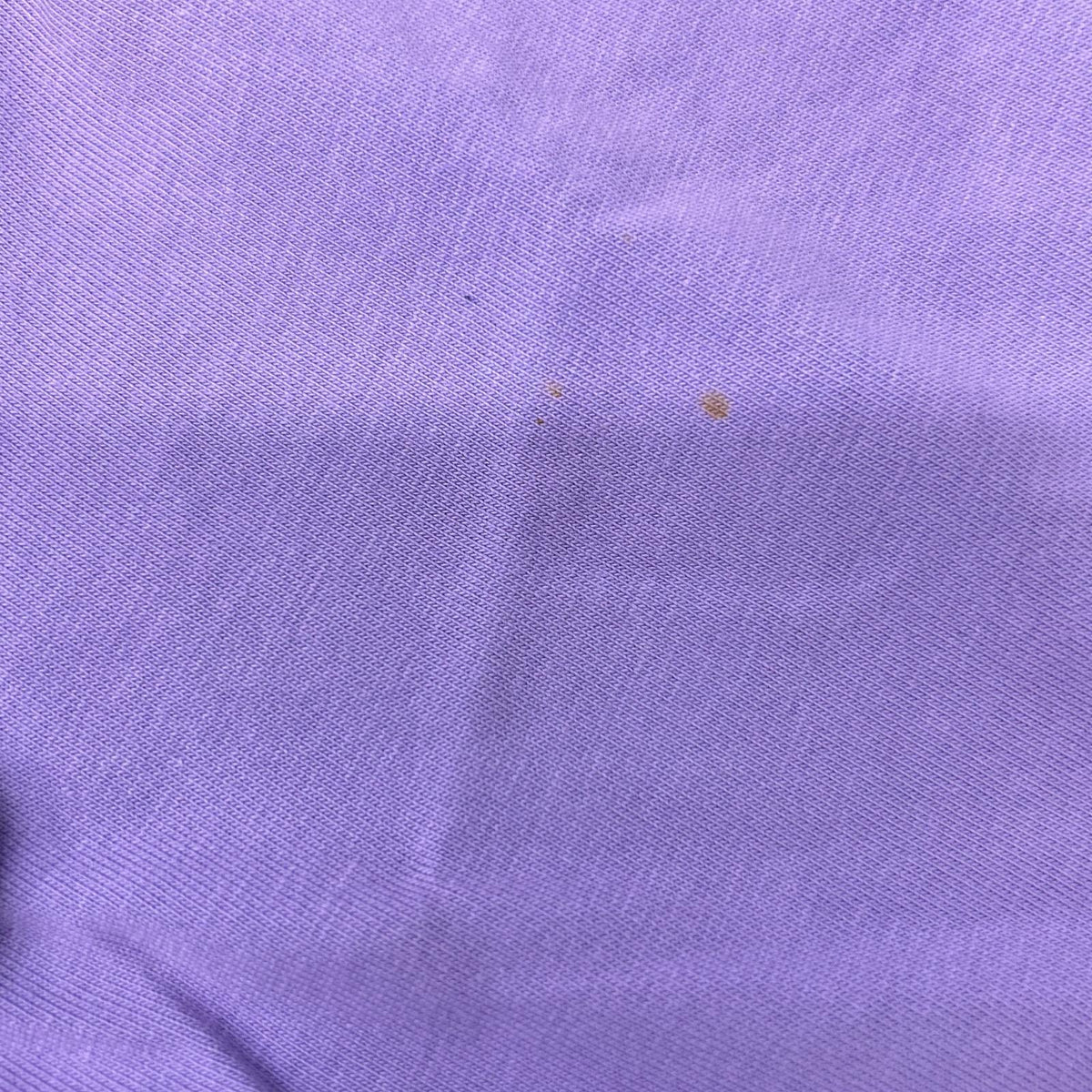 BALENCIAGA '21 Purple Distressed T-Shirt Size L