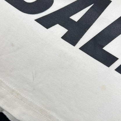 BALENCIAGA 23SS Top League Cotton T-Shirt White Size L