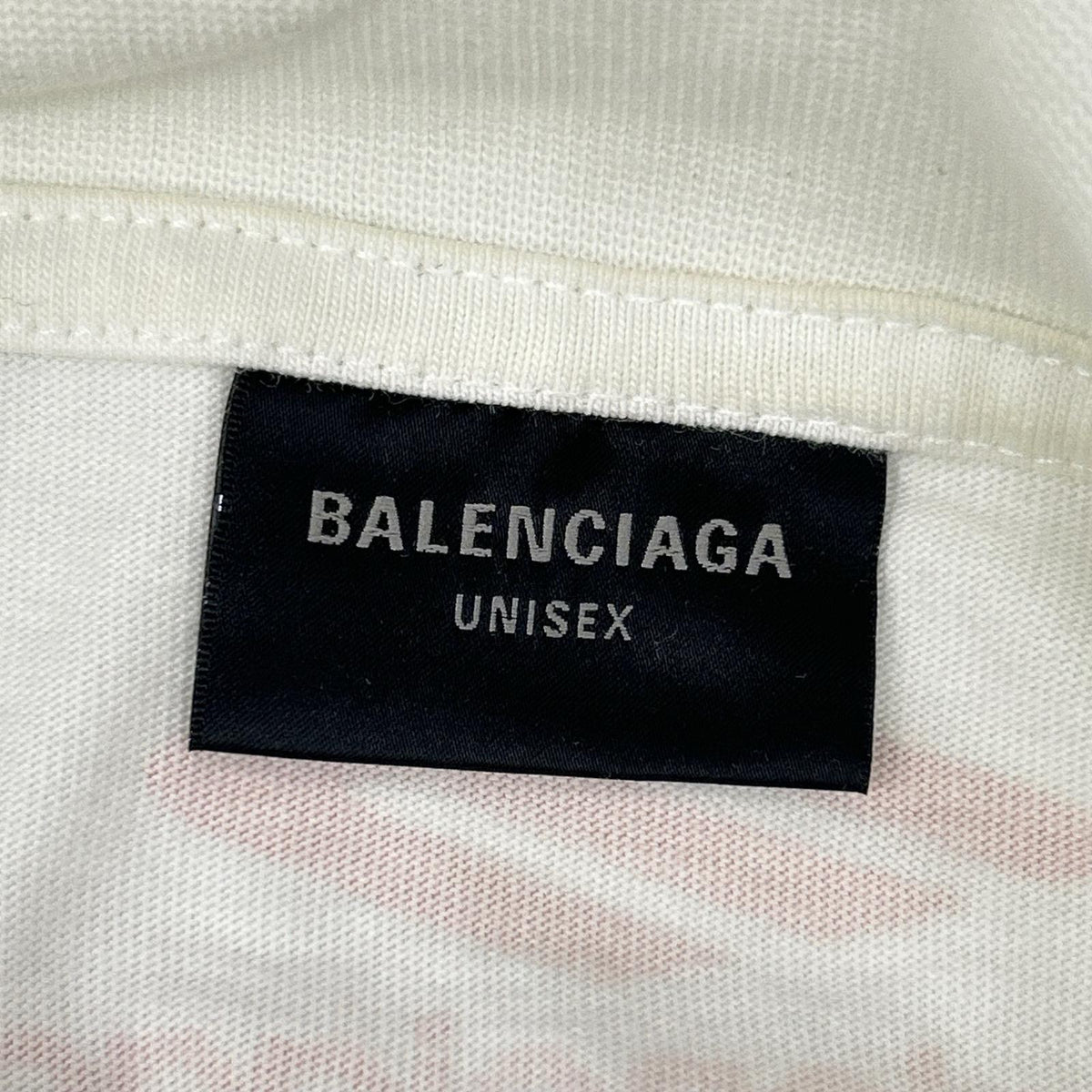 BALENCIAGA 23SS Top League Cotton T-Shirt White Size L