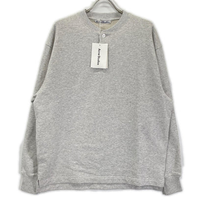 ACNE STUDIOS FN-MN-SWEA000404 Fleece Sweatshirt Gray Size XS