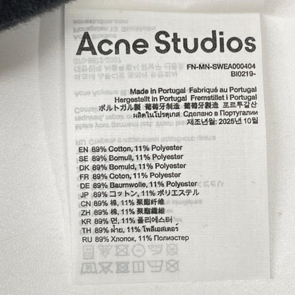 ACNE STUDIOS FN-MN-SWEA000404 Fleece Sweatshirt Gray Size XS