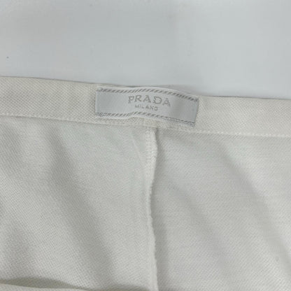 PRADA 23SS UJP220 Cotton Shorts White Size S