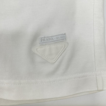PRADA 23SS UJP220 Cotton Shorts White Size S