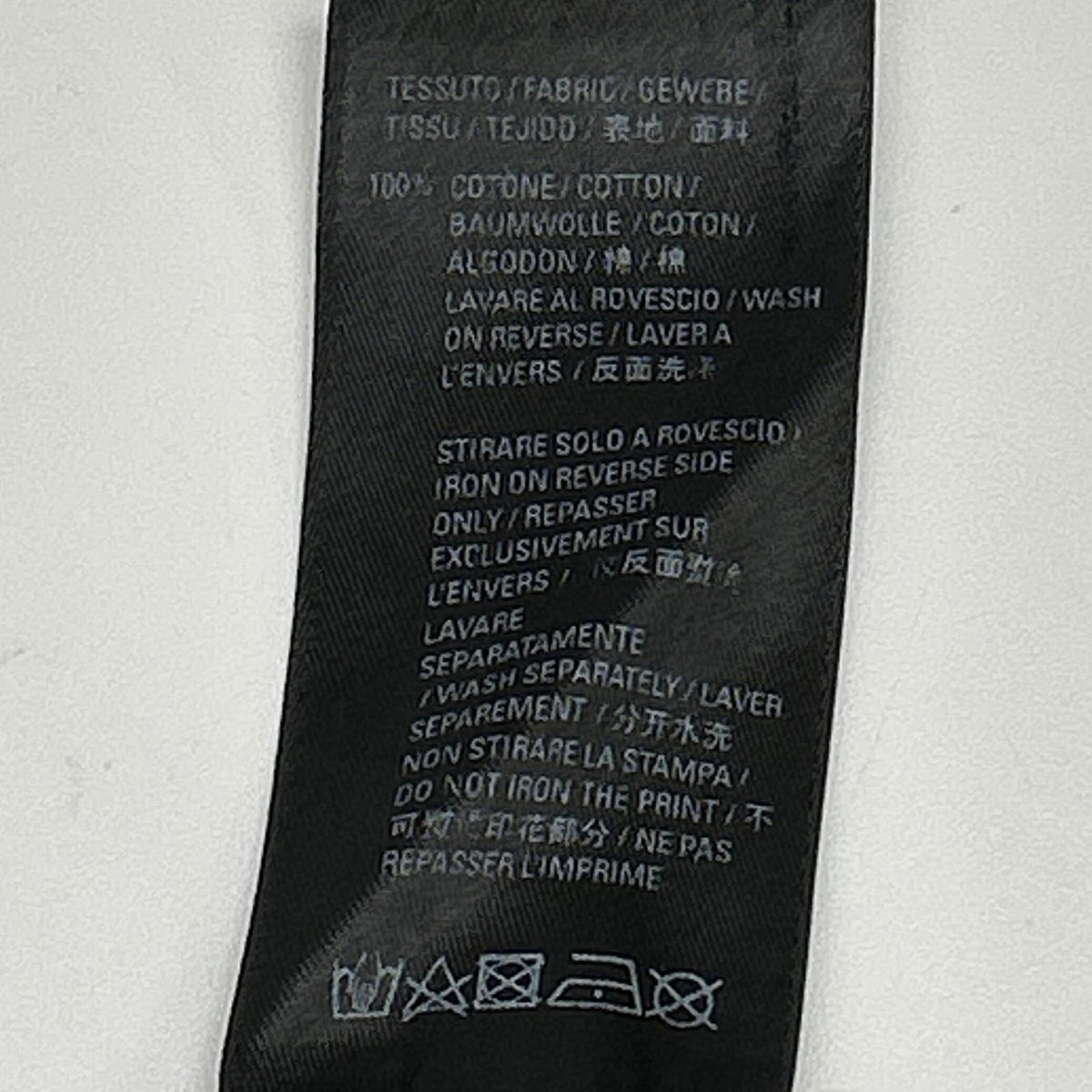 BALENCIAGA 21 Distressed T-Shirt Black Size XXS