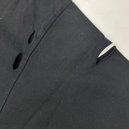 BALENCIAGA 21 Distressed T-Shirt Black Size XXS
