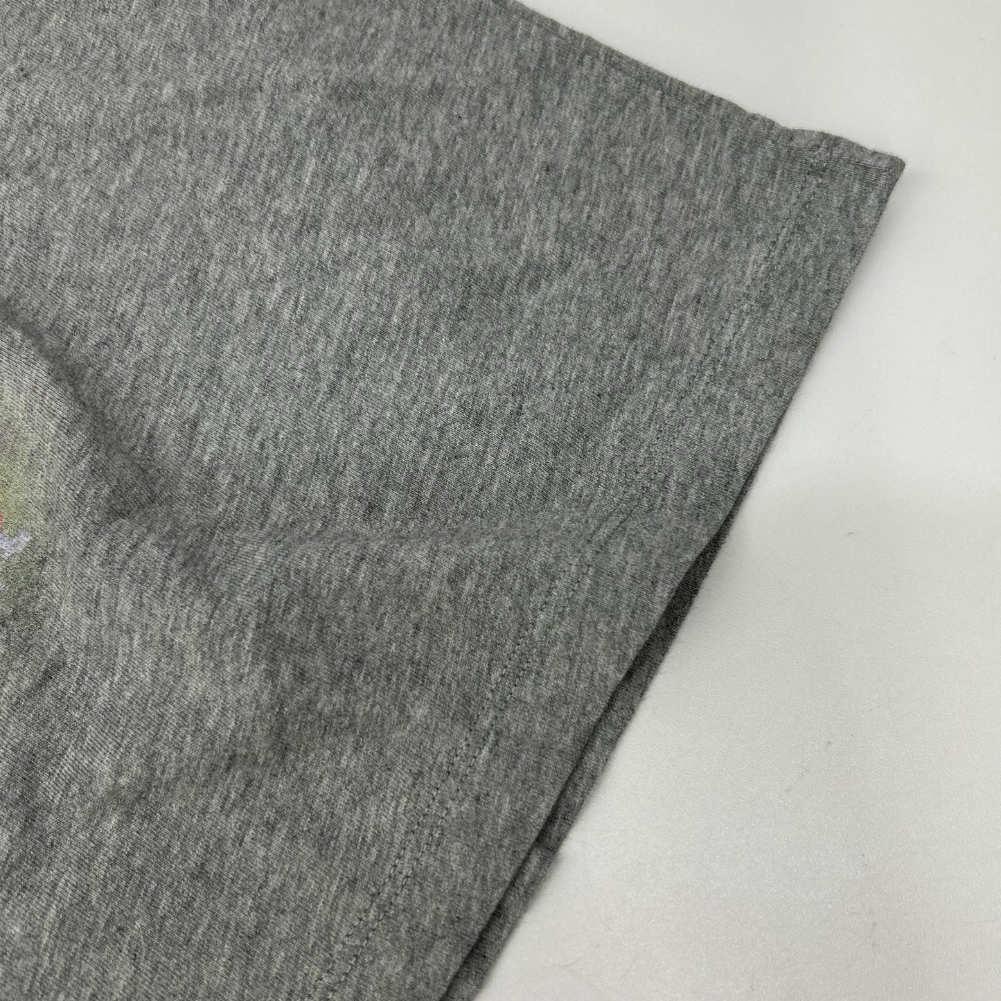 LOEWE Gray Graphic Print Logo Polyester T-Shirt Size M