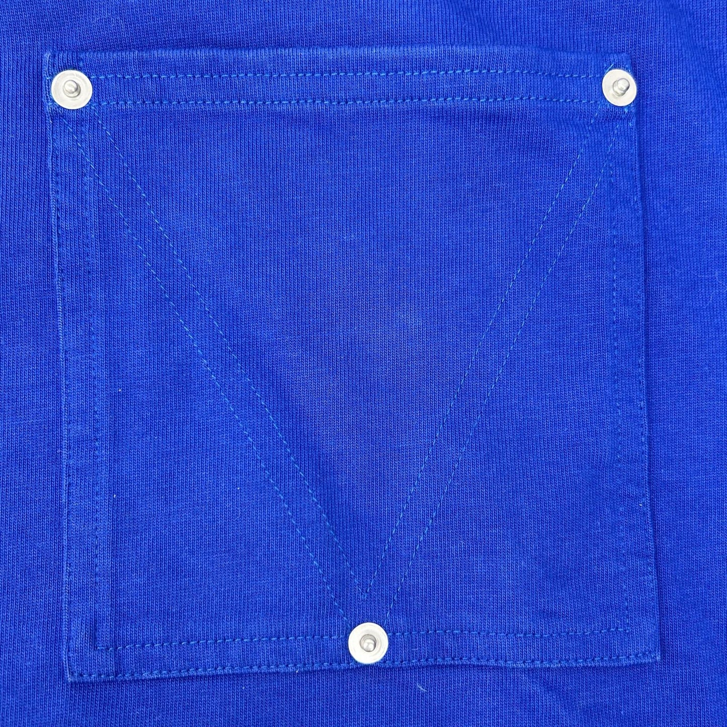 BOTTEGA VENETA Blue V-Stitch Pocket Cotton T-Shirt Size XS