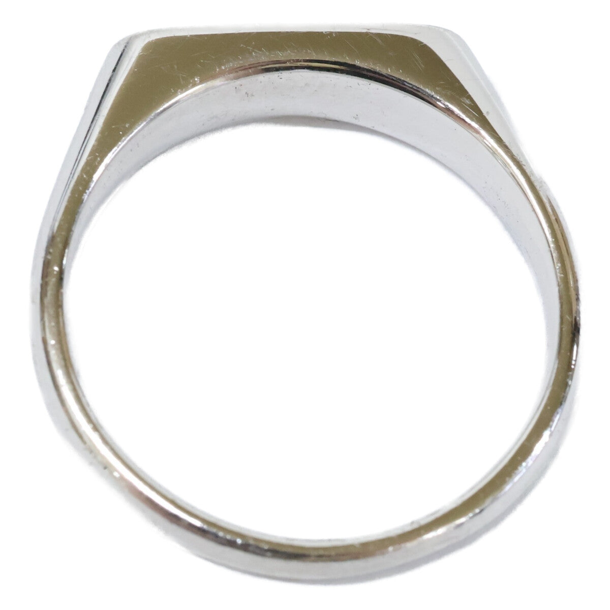 TOMWOOD 925 Silver Mario Onyx Ring Size ONE SIZE