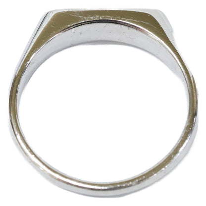 TOMWOOD 925 Silver Mario Onyx Ring Size ONE SIZE