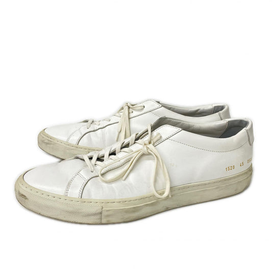 COMMON PROJECTS 1528 Achilles Low White Sneakers Size EU 45