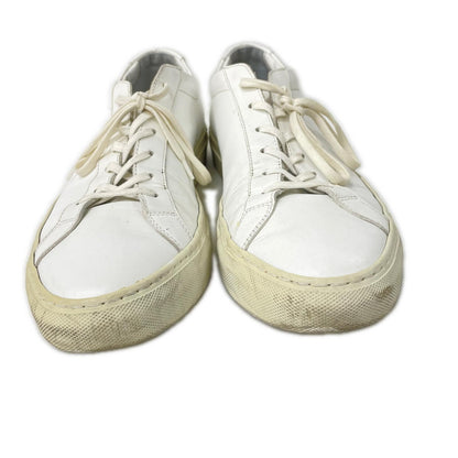 COMMON PROJECTS 1528 Achilles Low White Sneakers Size EU 45