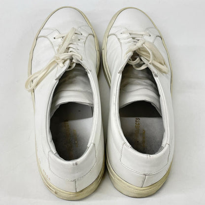 COMMON PROJECTS 1528 Achilles Low White Sneakers Size EU 45