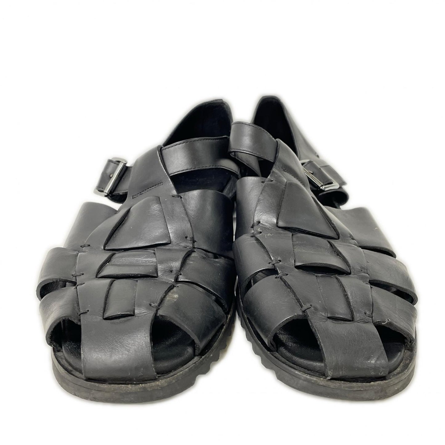 Paraboot 2024 Pacific Leather Ghurka Sandals Size EU 44