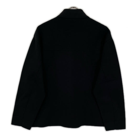 ESTNATION Milano Rib Polyester Shirt Blouson Black
