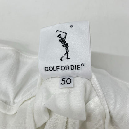MARK&LONA '25 Svastika Track Pants White Size 50
