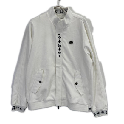 MARK&LONA '25 Svastika Track Jacket White Size 50
