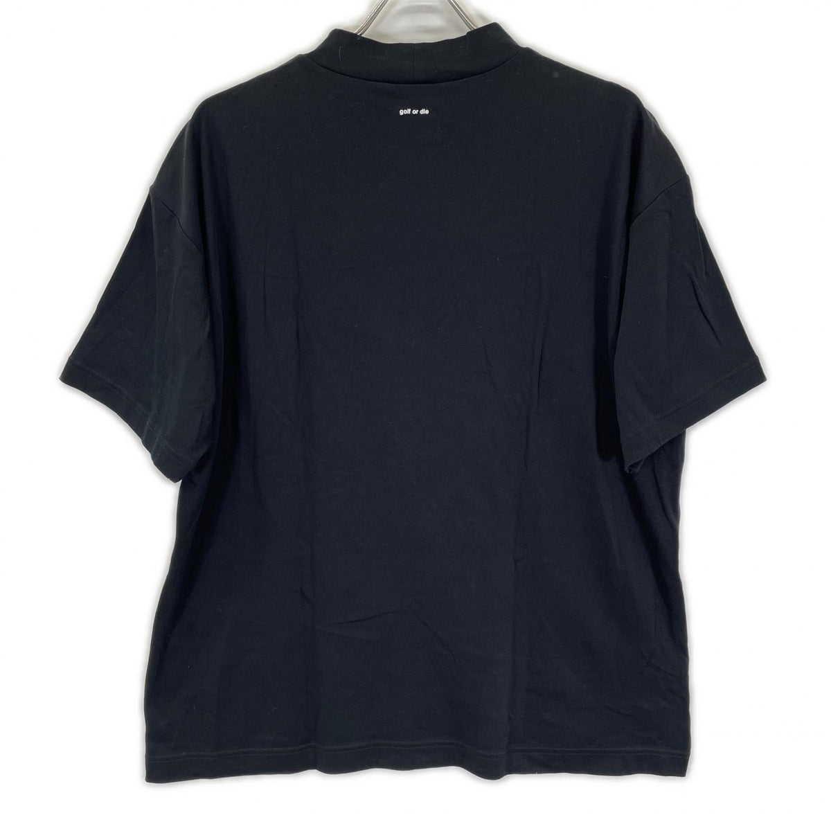MARK&LONA '25 Ever Crystal Skull Mock T-Shirt Black Size 50