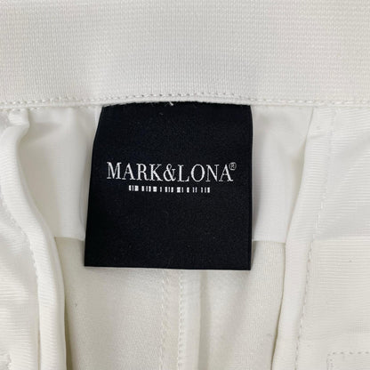 MARK&LONA 25SS White Nylon Golf Shorts Size 50