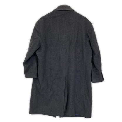 DIFFERENCE Charcoal Gray Cashmere Zegna Chester Coat Size 50