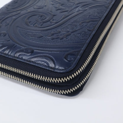ETRO Margot Double Zip Organizer Bag Navy Size ONE SIZE
