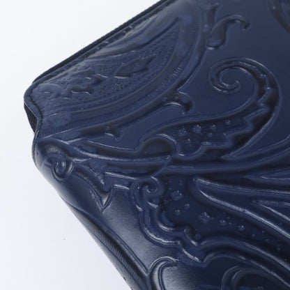 ETRO Margot Double Zip Organizer Bag Navy Size ONE SIZE