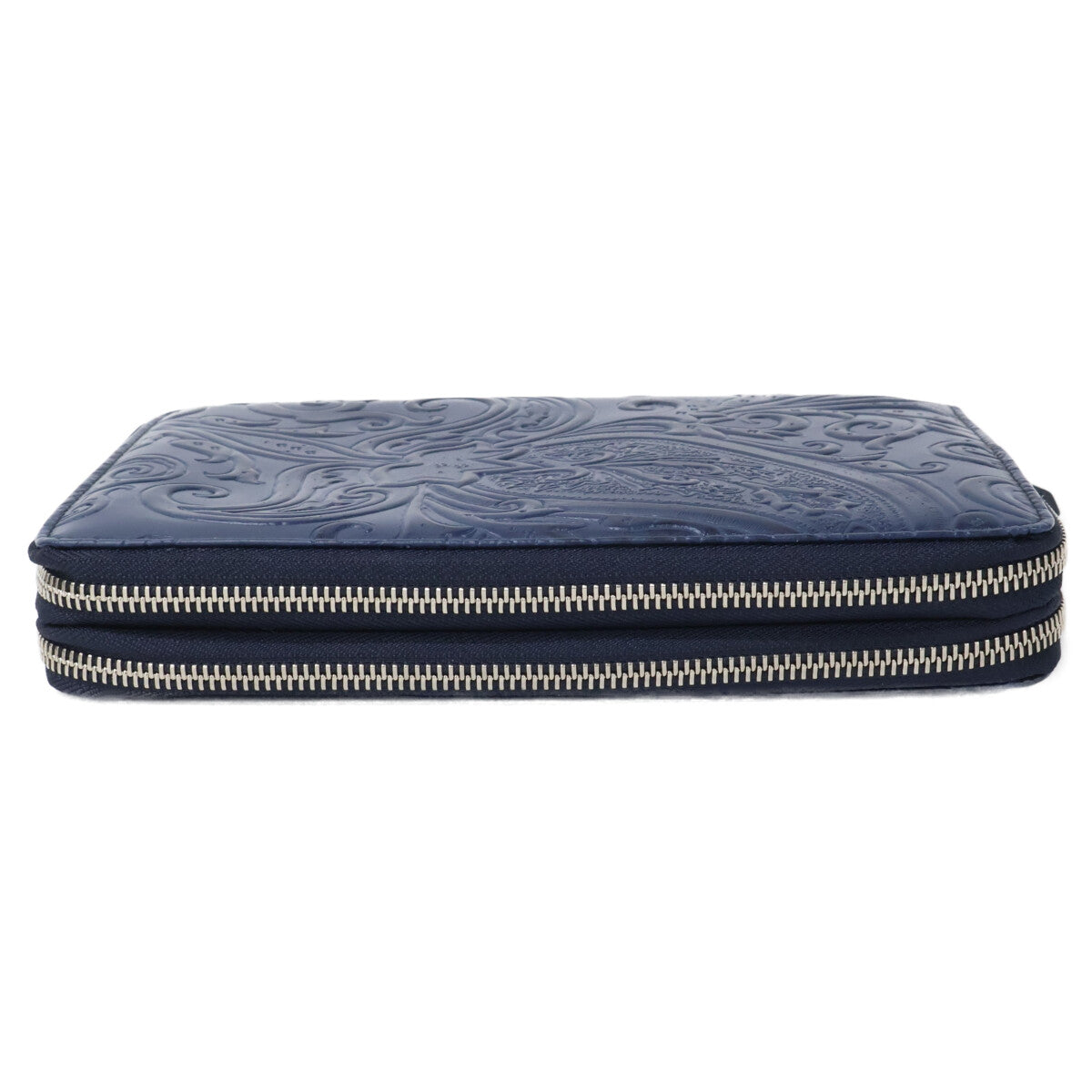 ETRO Margot Double Zip Organizer Bag Navy Size ONE SIZE