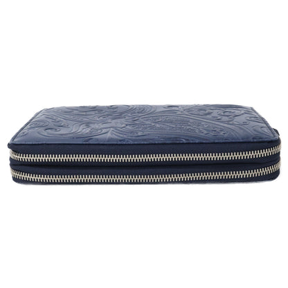ETRO Margot Double Zip Organizer Bag Navy Size ONE SIZE