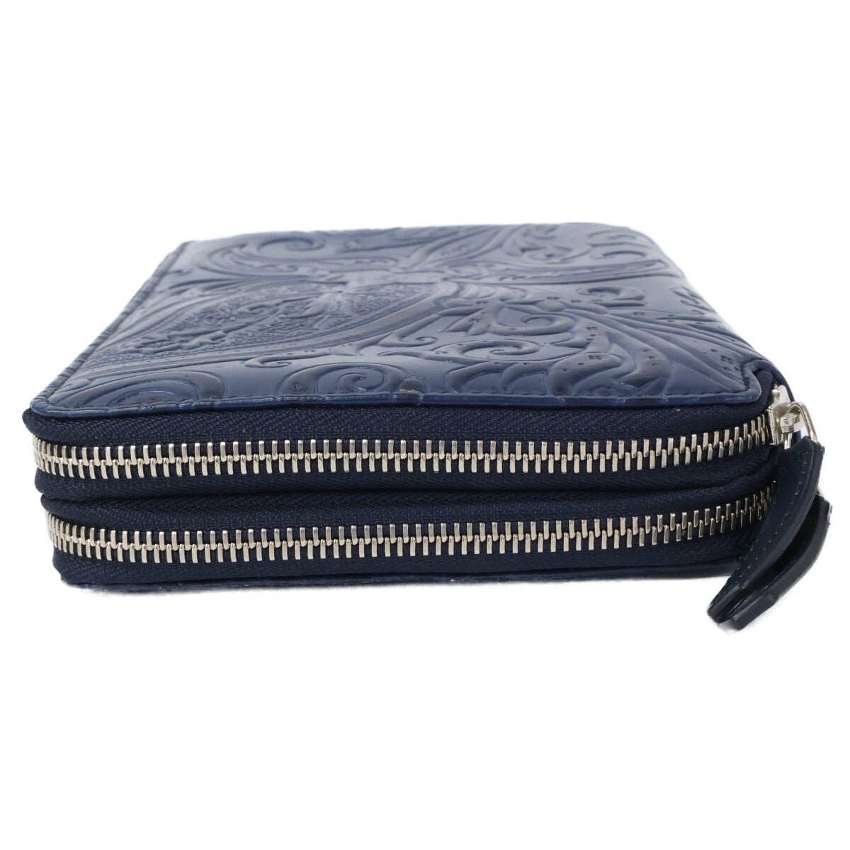 ETRO Margot Double Zip Organizer Bag Navy Size ONE SIZE
