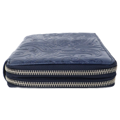 ETRO Margot Double Zip Organizer Bag Navy Size ONE SIZE