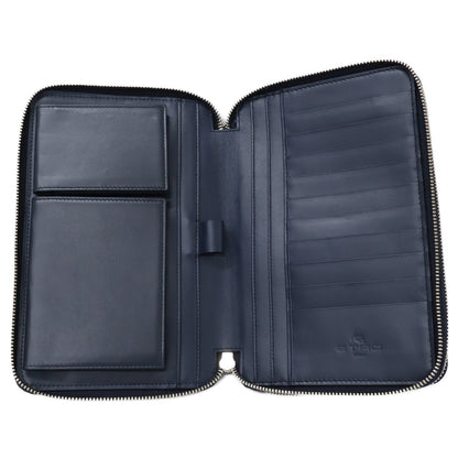 ETRO Margot Double Zip Organizer Bag Navy Size ONE SIZE