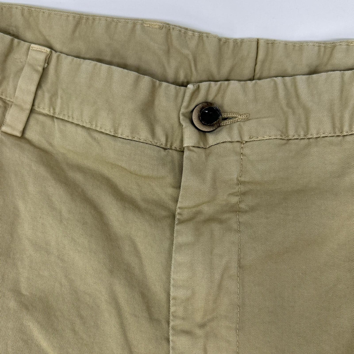 GERMANO Beige BEAMS F Cotton 1-Pleat Shorts Size 46