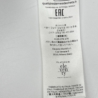 eleventy Gray Drawcord Bermuda Shorts Size 31