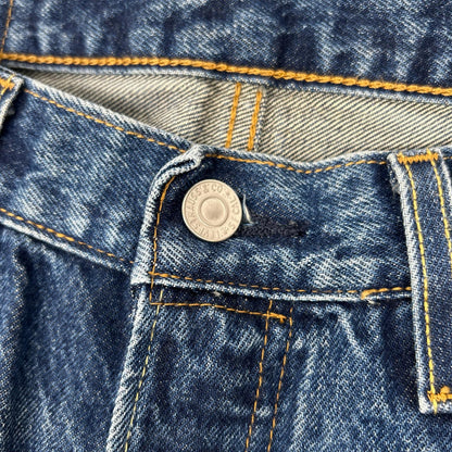LEVI'S Premium 501 Big E Straight Jeans Indigo Size W30L30