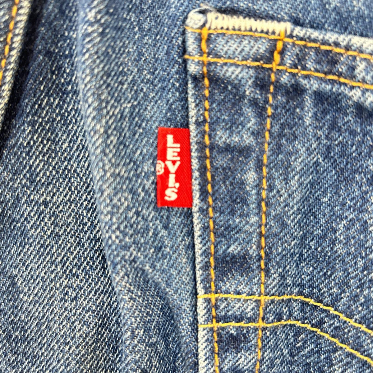 LEVI'S Premium 501 Big E Straight Jeans Indigo Size W30L30